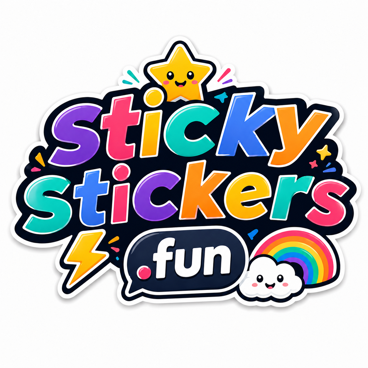 Sticky Stickers Logo